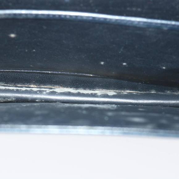 CELINE C Macadam Canvas Horse Carriage Shoulder Bag Navy Auth ar10605B - Picture 10 of 16